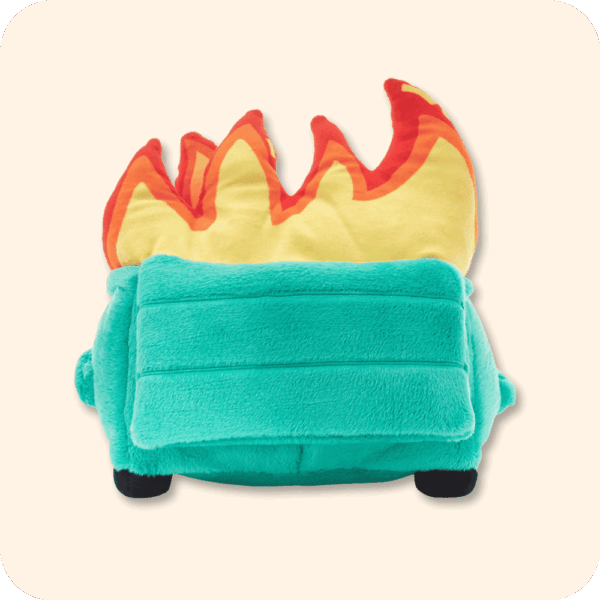 Dumpster Fire Plush Style B