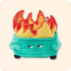 Dumpster Fire Plush Style B