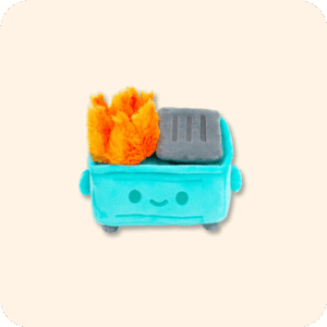 Dumpster Fire Plush
